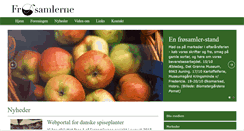 Desktop Screenshot of froesamlerne.dk